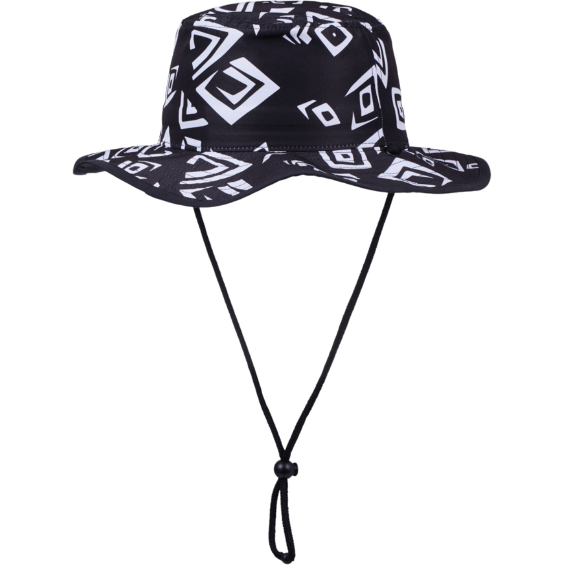 2026 Quiksilver Junior Know It All Safari Hat AQBHA03556 - Black Tribal Tag
